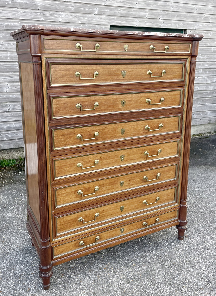 A Parisian 'Semainier' Tallboy